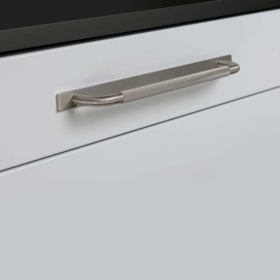 Handle Helix/Back Plate - Stainless Steel Finish