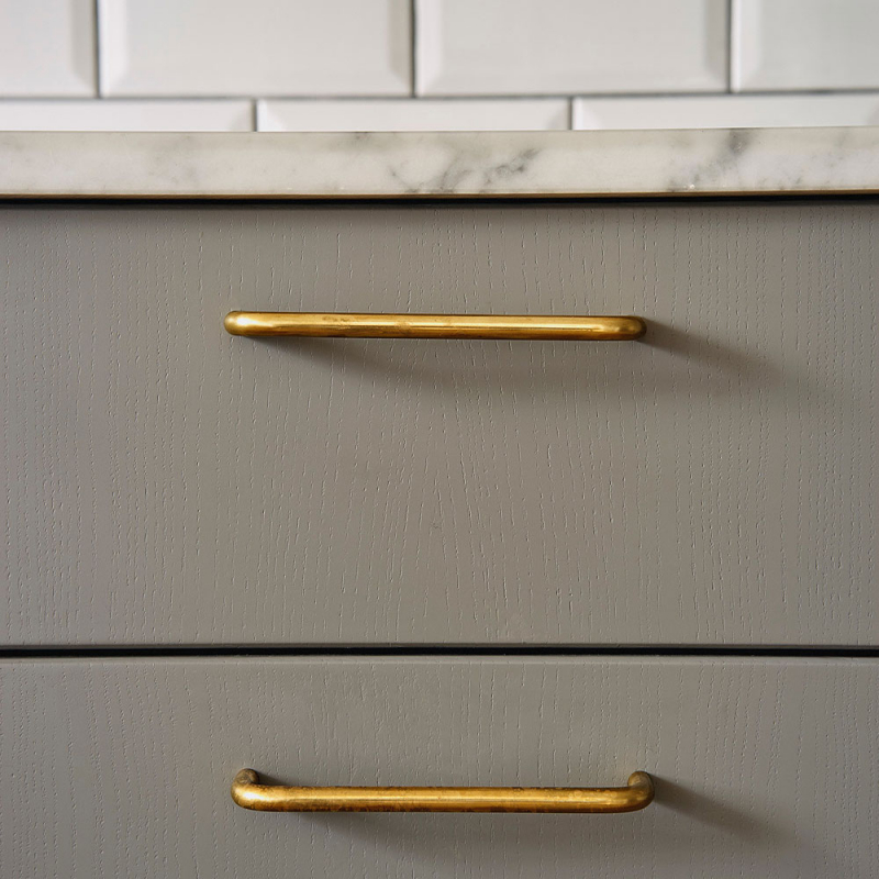 Handle Bolmen - Untreated Brass