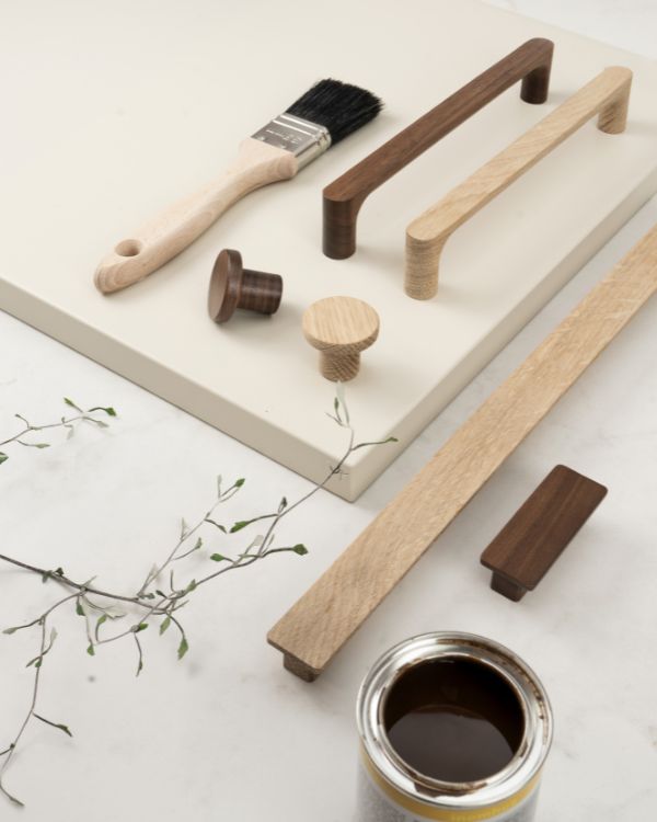 Handle Pinta - 128mm - Untreated Oak