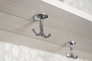 Wall hook Siljan in chrome