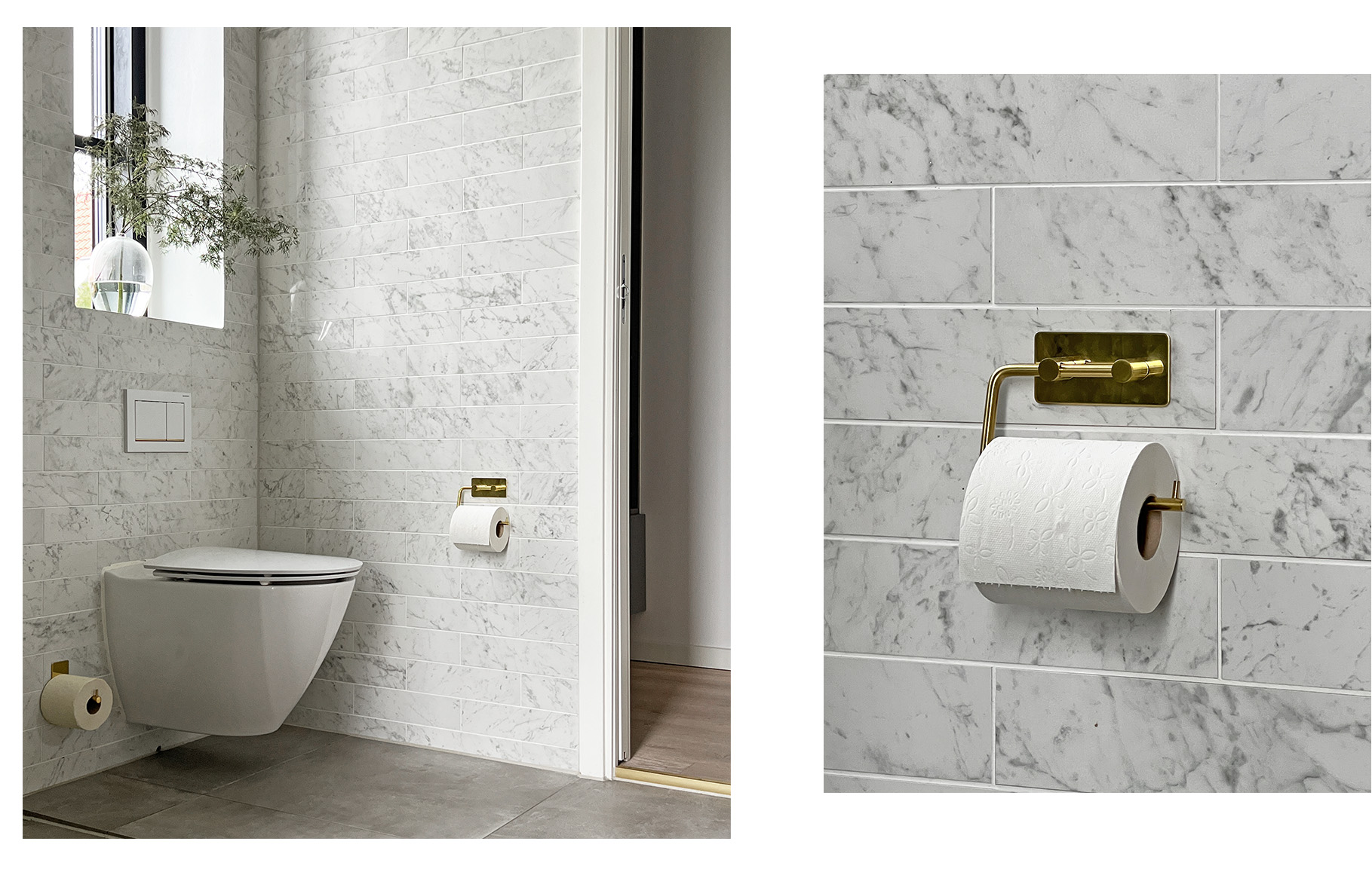 Toilet roll holder