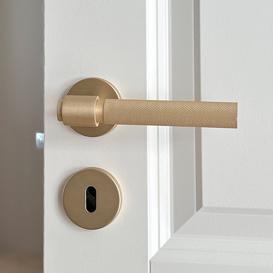 Brass door handles