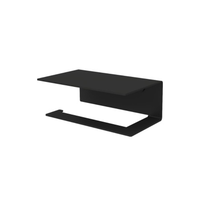 Toilet Roll Holder Hold - Black in the group Bathroom Accessories / Show all bathroom accessories / Toilet Roll Holder at Beslag Online (10049-BO-V)