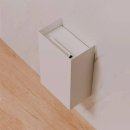 Wall-Mounted Trash Can Hold - 9L - White