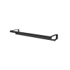 Towel Rail Hold - Double - Black