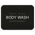 Adhesive Label - Body Wash - Matte Black