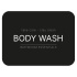 Adhesive Label - Body Wash - Matte Black Adhesive Label - Body Wash - Matte Black
