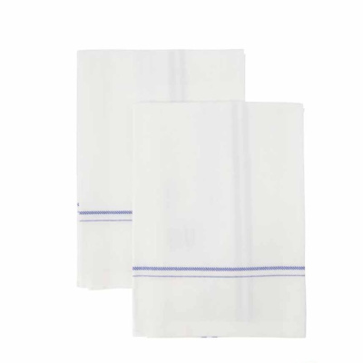 Kitchen Towel NVAmow - White/Blue 2pack in the group Storage at Beslag Online (10113-BO)