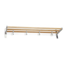 Hat Rack Elegant - Oak/Aluminium