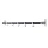 Hook Racks Elegant - 1000mm - Black/Aluminium Hook Racks Elegant - 1000mm - Black/Aluminium