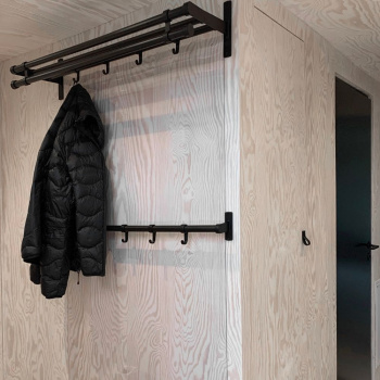 Hook Racks Elegant - 1000mm - Black