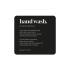 Adhesive Label Premium - Hand Wash - Matte Black Adhesive Label Premium - Hand Wash - Matte Black