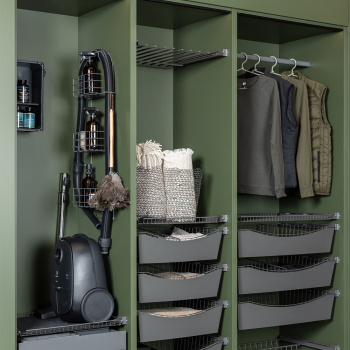 Cleaning Cabinet Interior Neat - Dark Grey