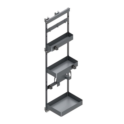 Cleaning Cabinet Extract - Deluxe - Dark Grey in the group Storage / Show all storage / Cupboard Interior at Beslag Online (for-stadskapsutd-morkgra)