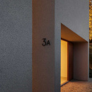 House Letter Contemporary - B - Black