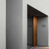 House Number Contemporary - 3 - Black