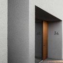 House Number Contemporary - 4 - Black