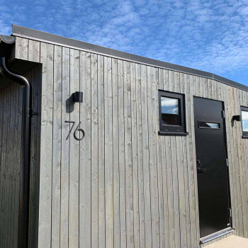 House Number Contemporary - 9 - Black