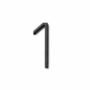 House Number Contemporary 1 - Black