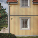 House Letter Century - Black