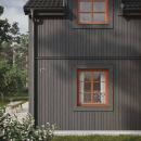 House Number Century - Brass