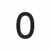 House Number Home - Black