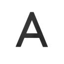 House Letter Home - Black