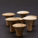 Cabinet Knob Olle - Untreated Oak