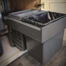 Kitchen Recycling Bin - Select Base Eco - Dark Grey