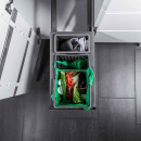 Kitchen Recycling Bin - Select Side Eco - Dark Grey