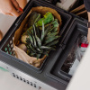 Recycling Bin - Select Side 600 Eco - Dark Grey