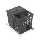 Kitchen Recycling Bin - Select Basic Eco - Dark Grey