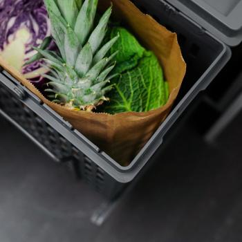 Kitchen Recycling Bin - Select Basic Eco - Dark Grey