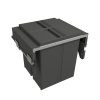 Recycling Bin Wide - Dark Grey