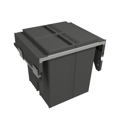 Recycling Bin Wide - Dark Grey in the group Storage / Show all storage / Waste sorting solution at Beslag Online (210004488-V)