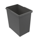 Kitchen Waste Bin - Dark Grey