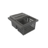 Recycling Bin - Cube Basic Low - Dark Grey