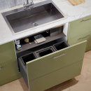 Cabinet Shelf Tidy - Dark Gray