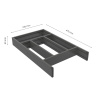 Cutlery Drawer Flex Basic - 500 (473mm) -  Dark Gray