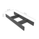 Knife Insert Flex Basic - 500 (473mm)0 - Dark Grey