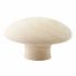 Cabinet Knob Mushroom - 50mm - Untreated Birch