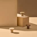 Cabinet Knob Circum - 33mm - Untreated Oak