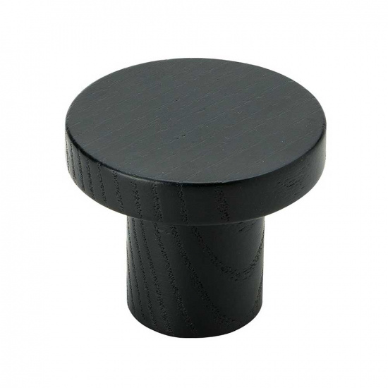 Cabinet Knob Circum - 48mm - Black