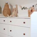 Cabinet Knob Tuba - Walnut