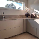 Profile Handle Edge Straight - Stainless Steel Finish