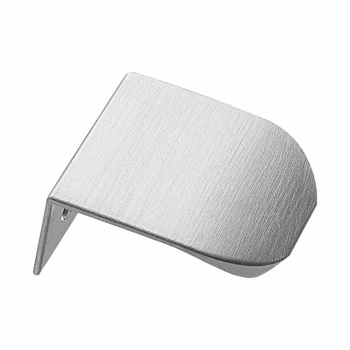 Edge Pull Handle Cliff Round - 40mm - Stainless Steel Finish