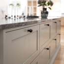 Cabinet Knob Lily - Black