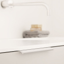 Profile Handle Edge Straight - White Lacquered