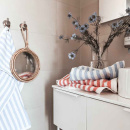 Profile Handle Edge Straight - White Lacquered