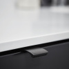 Profile Handle Edge Straight - 40mm - Brushed Black